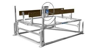 Cantilever Lift with Pontoon Rack Kit